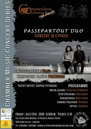 Κύπρος : Nτούο Passepartout - Συναυλία στη Κύπρο