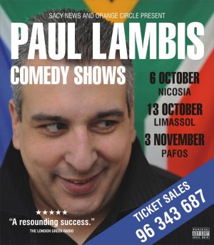 Cyprus : Paul Lambis Comedy Shows