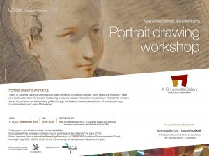 Cyprus : Portrait drawing workshop