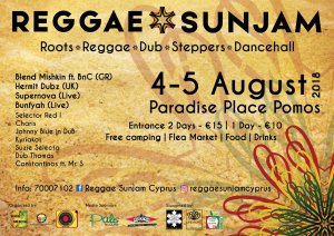 Cyprus : Reggae Sunjam 2018