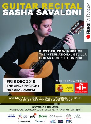 Cyprus : Sasha Savaloni Guitar Recital