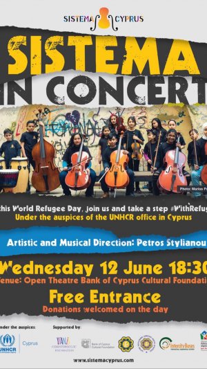 Cyprus : Sistema in Concert - World Refugee Day 2019