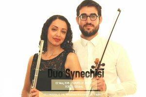 Cyprus : Duo Synéchisi: A concert for flute and violin