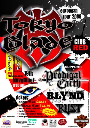 Cyprus : Tokyo Blade Live in Cyprus