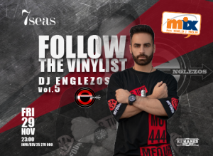 Cyprus : Follow the Vinylist with DJ Englezos  - The Party Vol.5