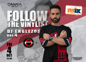 Cyprus : Follow the Vinylist with DJ Englezos - The Party Vol.4