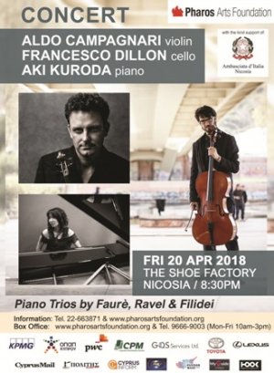 Cyprus : Aldo Campagnari - Francesco Dillon - Aki Kuroda