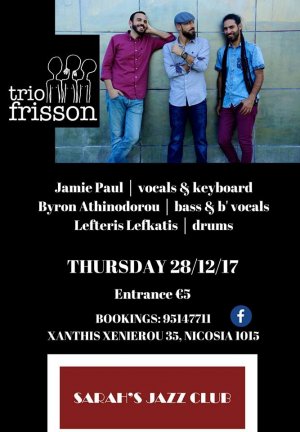 Cyprus : Trio Frisson Live