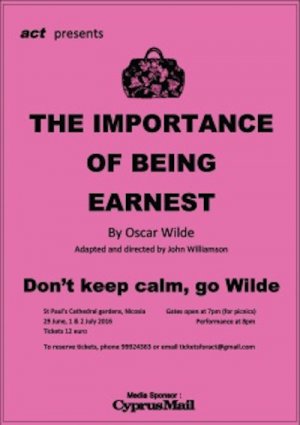 Cyprus : The Importance of Being Earnest