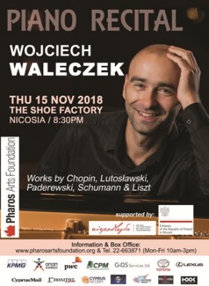 Cyprus : Piano Recital with Wojciech Waleczek