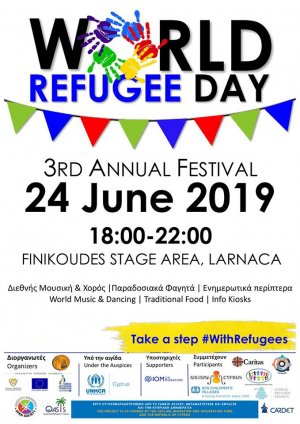 Cyprus : World Refugee Day Festival in Larnaca