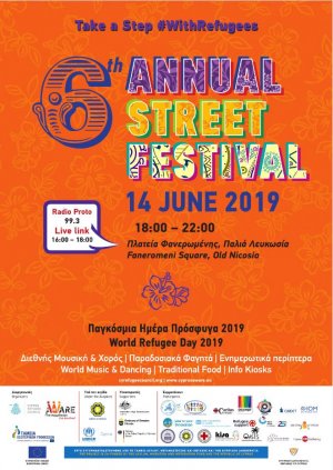 Cyprus : World Refugee Day Street Festival 2019