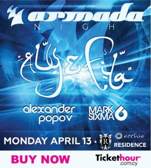 Κύπρος : Armada: Aly & Fila - Alexander Popov - Mark Sixma