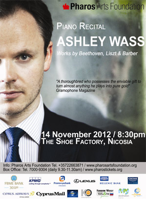 Cyprus : Ashley Wass - piano