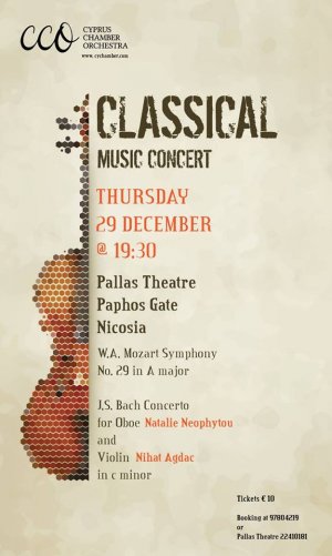 Cyprus : Concert by the bicommunal Cyprus Chamber Orchestra