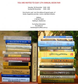 Cyprus : 12th Moufflon Bookshop Fair