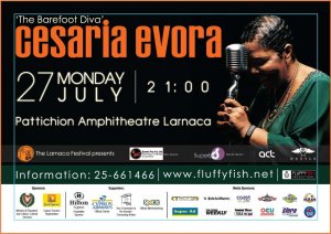 Cyprus : Cesaria Evora