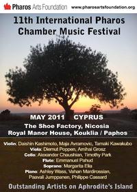 Cyprus : 11th International Pharos Chamber Music Festival