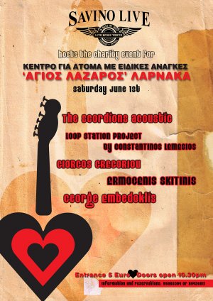 Cyprus : Charity Music Event - Agios Lazaros