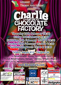 Cyprus : Charlie and the Chocolate Factory Musical