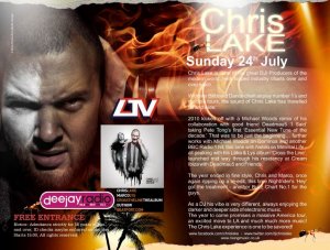 Cyprus : DJ Chris Lake