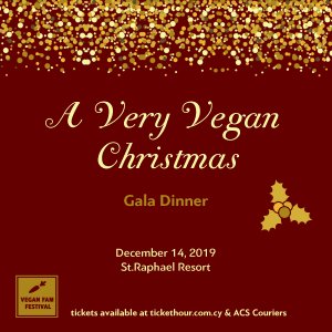 Κύπρος : A Very Vegan Christmas - Γκαλά Δείπνο