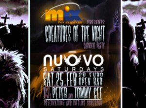 Κύπρος : Creatures of the Night - Καρναβαλίστικο πάρτι