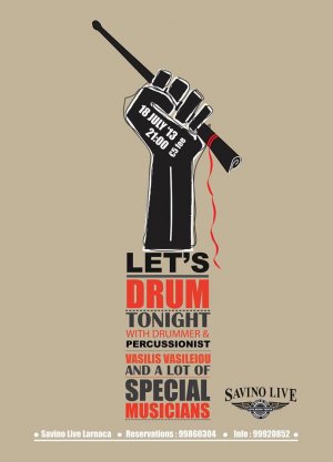 Cyprus : Let's drum tonight!