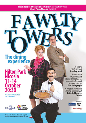 Cyprus : Faulty Towers the Dining Experience