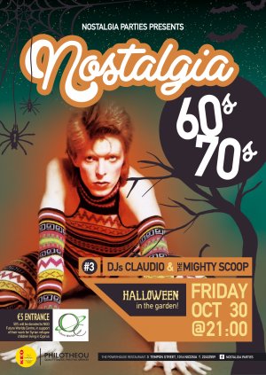 Cyprus : Nostalgia 60s70s Halloween Party