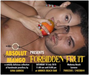 Κύπρος : Η Absolut Mango παρουσιάζει: Απαγορευμένο Φρούτο