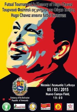 Cyprus : Bi-communal Futsal Tournament in memory of Hugo Chavez