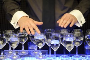 Cyprus : Glasso - The Singing Glasses concert