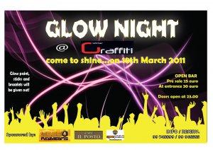 Cyprus : Glow Paint Night