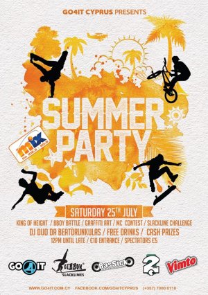 Cyprus : GO4IT Summer Party