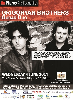 Cyprus : Grigoryan Brothers Guitar Duo