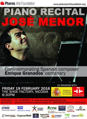 Cyprus : Piano Recital: José Menor