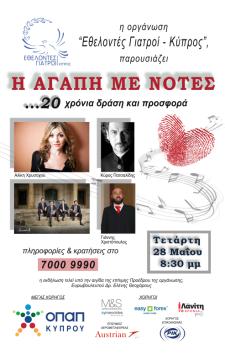 Κύπρος : Η αγάπη με Νότες
