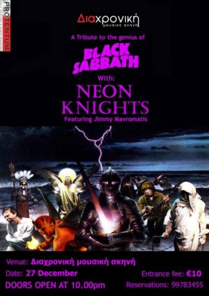Cyprus : Neon Knights - Tribute to Black Sabbath