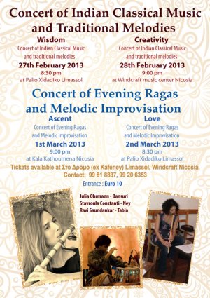 Cyprus : Classical Indian Music and Traditional Melodies