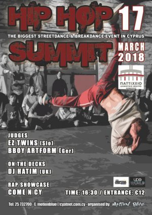 Cyprus : Hip Hop Summit 2018