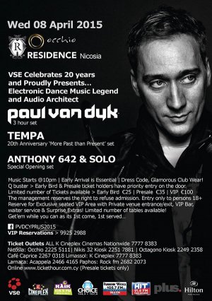 Κύπρος : Paul van Dyk