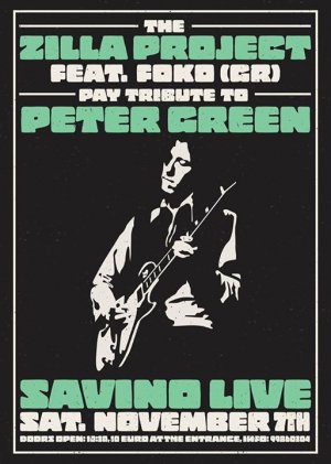 Κύπρος : Αφιέρωμα στον Peter Green. The Zilla Project + Foko