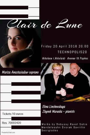 Cyprus : Classical Music Concert "Clair de lune"