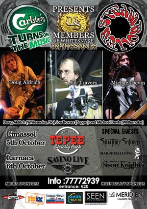 Cyprus : SteamRoller (Whitesnake members)