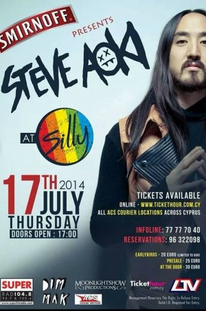 Cyprus : Steve Aoki