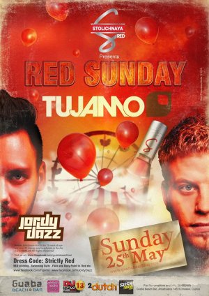Cyprus : Guaba RED Sunday with Tujamo & Jordy Dazz