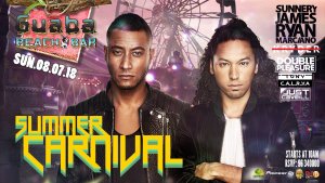 Κύπρος : Summer Carnival - Sunnery James & Ryan Marciano