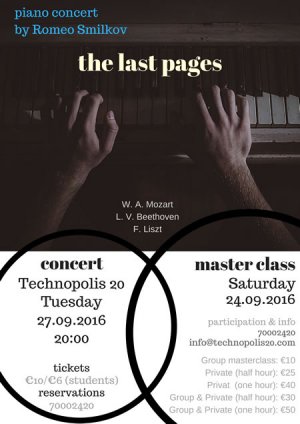 Cyprus : Piano Masterclass with Romeo Smilkov