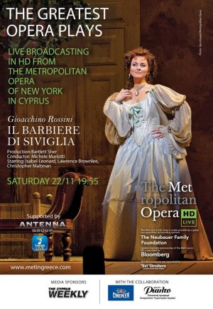 Cyprus : The Barber of Seville - The MET: Live in HD